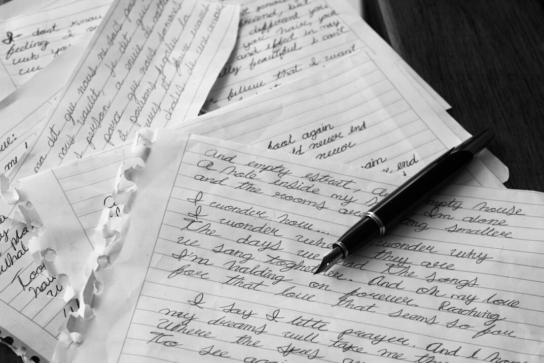 old handwritten letter