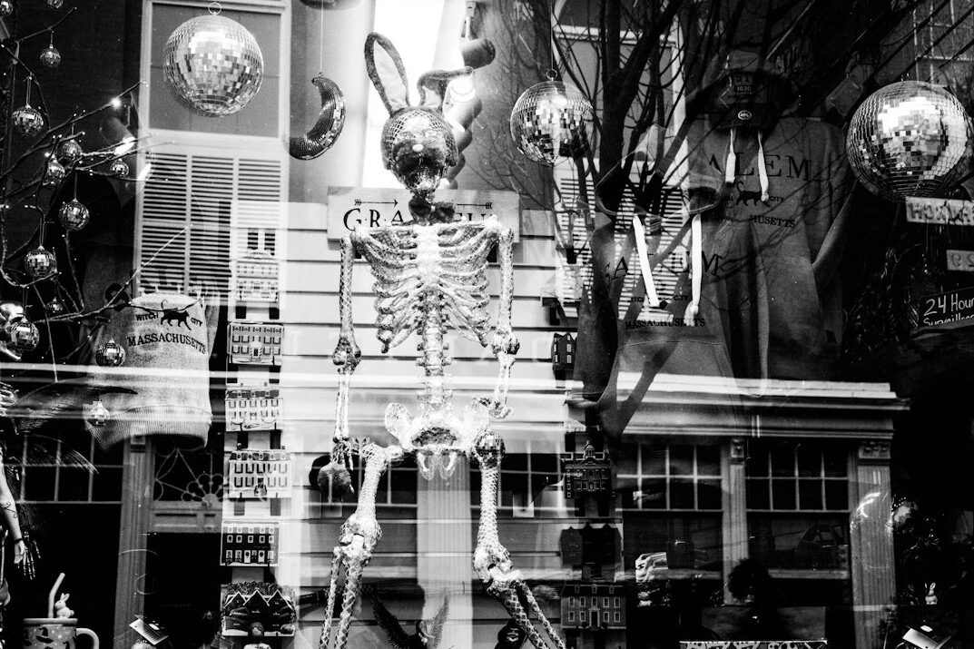 mysterious shop window