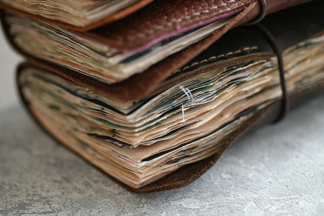 old detective notebook